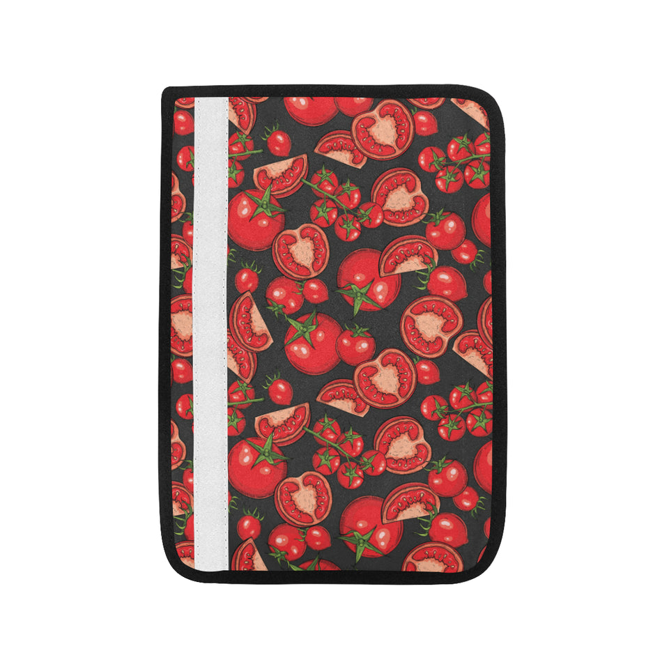 Tomato black background Car Seat Belt Cover