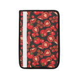 Tomato black background Car Seat Belt Cover