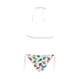 Dragonflies ginkgo leaves pattern Sexy Bikinis Two-Piece Swimsuits