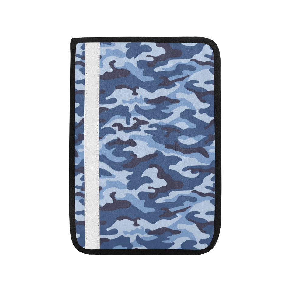 Blue camouflage pattern Car Seat Belt Cover