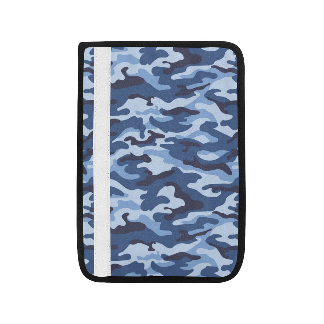 Blue camouflage pattern Car Seat Belt Cover