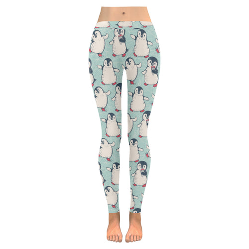 Cute Penguin pattern Women's Legging Fulfilled In US