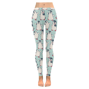 Cute Penguin pattern Women's Legging Fulfilled In US