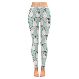 Cute Penguin pattern Women's Legging Fulfilled In US