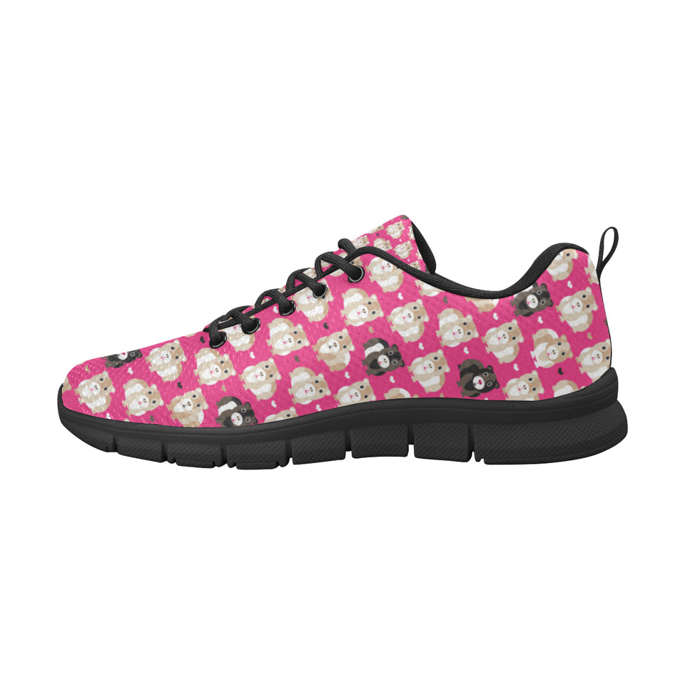 Guinea Pig Pattern Print Design 01 Women's Sneaker Shoes