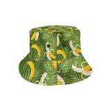 Banana Palm Leaves pattern Unisex Bucket Hat