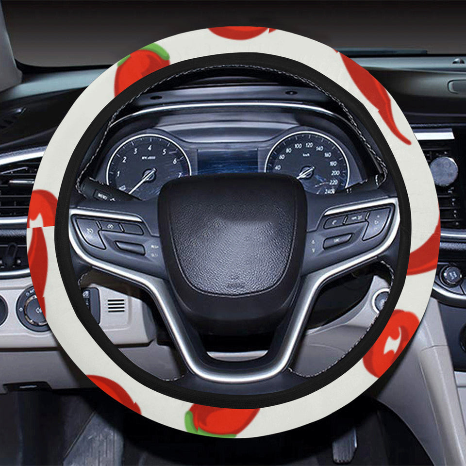 Chili pattern Car Steering Wheel Cover