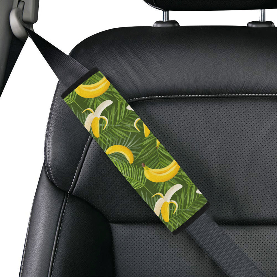 Banana Palm Leaves pattern Car Seat Belt Cover