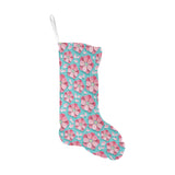 3D sakura cherry blossom pattern Christmas Stocking