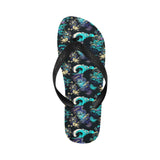 Dragon sea wave pattern Unisex Flip Flops