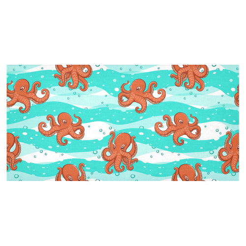 Octopuses sea wave background Tablecloth