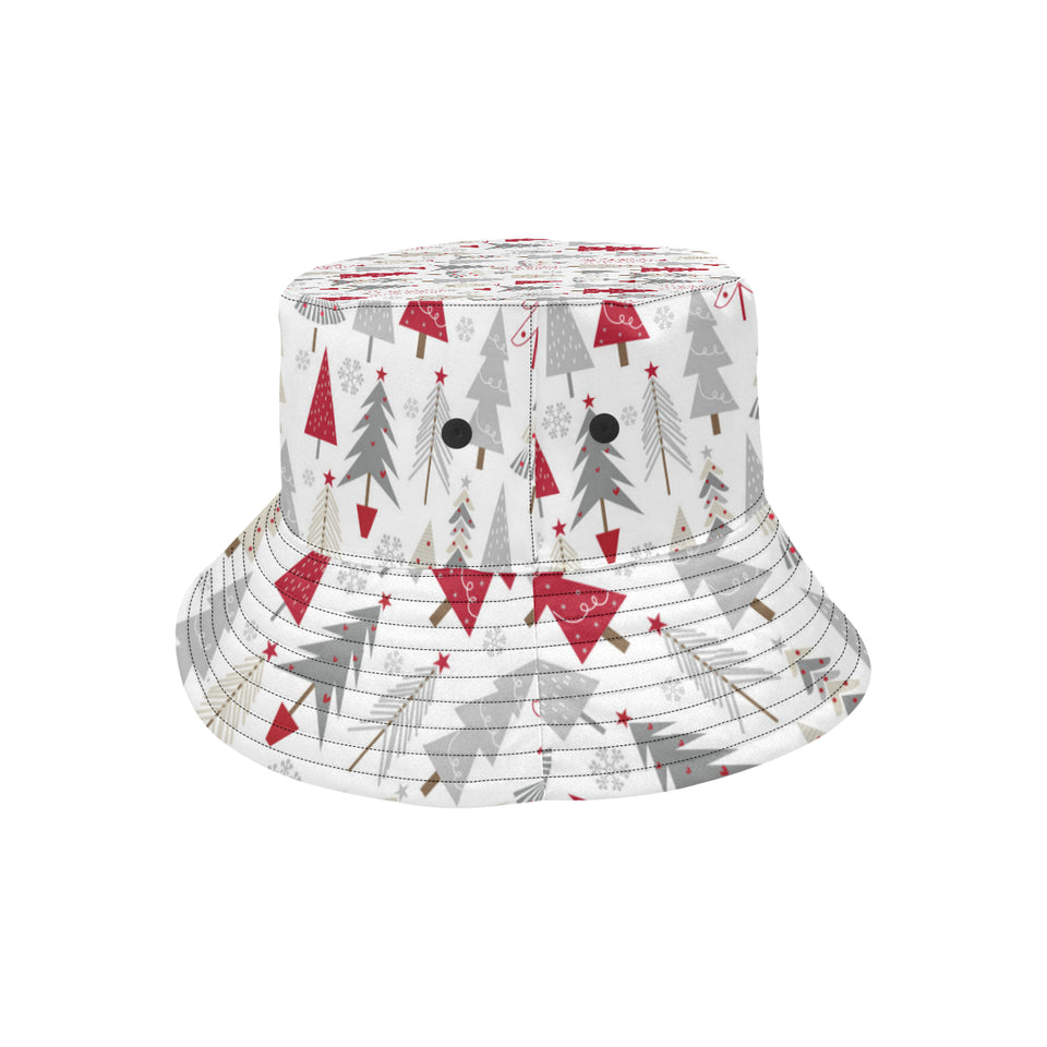 Cute Christmas tree pattern Unisex Bucket Hat