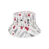 Cute Christmas tree pattern Unisex Bucket Hat