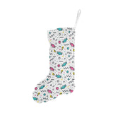 Candy design pattern Christmas Stocking