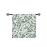 hand drawn blueberry pattern Bath Towel