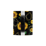sunflower golden polygonal shapes Morphing Mug Heat Changing Mug
