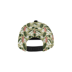 heliconia pattern All Over Print Snapback Cap