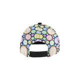 Colorful clock background All Over Print Snapback Cap