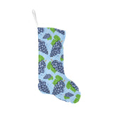 Watercolor grape pattern Christmas Stocking
