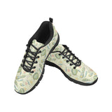 Hand drawn sea turtle fish pattern Women's Sneaker Shoes