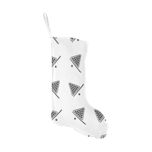 Billiard Ball Pattern Print Design 03 Christmas Stocking