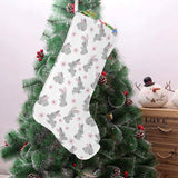 Watercolor cute rabbit pattern Christmas Stocking
