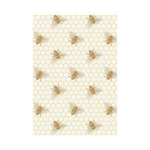 Bee honeycomb seamless design pattern House Flag Garden Flag