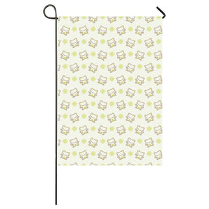 Cute cartoon frog baby pattern House Flag Garden Flag