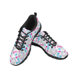 Darts Pattern Print Design 01 Men's Breathable Sneakers ( Model 055)