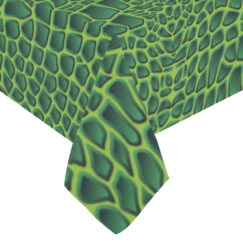 Crocodile Skin Printed Tablecloth