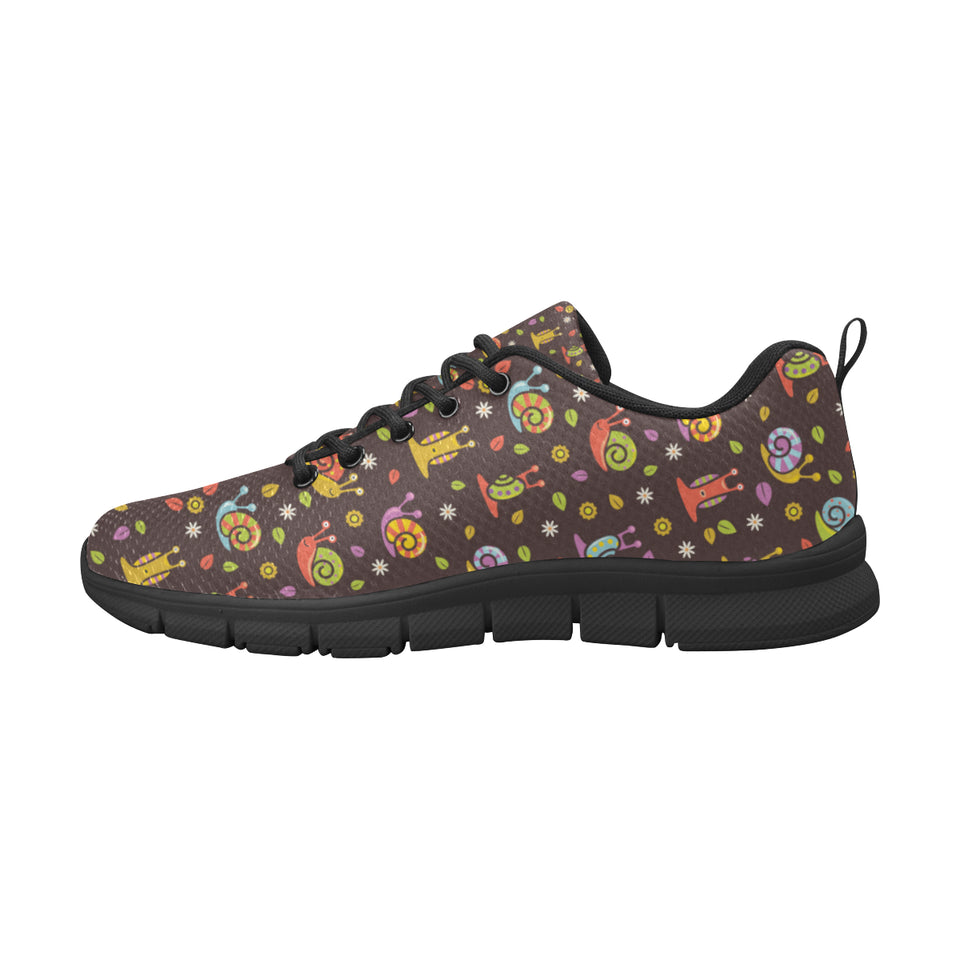 Snail Pattern Print Design 02 Women's Sneaker Shoes