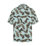 Eagle Pattern Print Design 01 Men's All Over Print Hawaiian Shirt (Model T58)