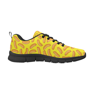 Sausage Pattern Print Design 01 Men's Breathable Sneakers ( Model 055)