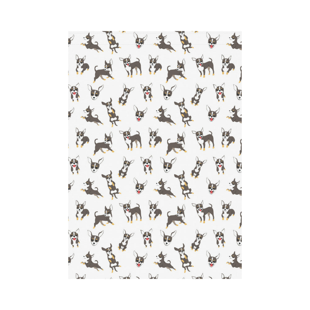 Chihuahua dog pattern House Flag Garden Flag
