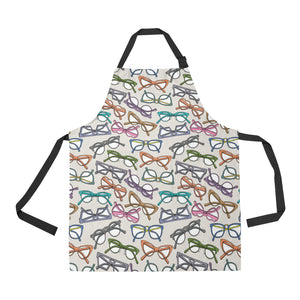 Sun Glasses Pattern Print Design 01 All Over Print Adjustable Apron