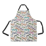 Sun Glasses Pattern Print Design 01 All Over Print Adjustable Apron