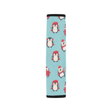Cute penguin christmas  design pattern Car Seat Belt Cover
