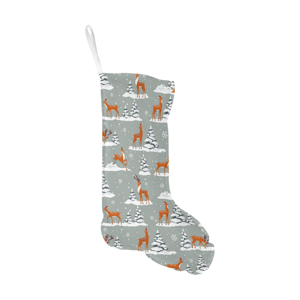 Beautiful deers Winter Christmas Christmas Stocking
