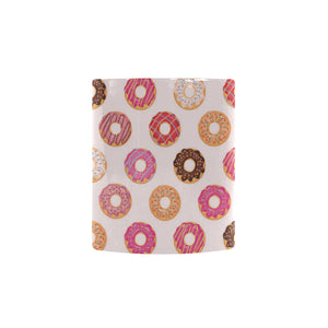 Colorful donut pattern Morphing Mug Heat Changing Mug