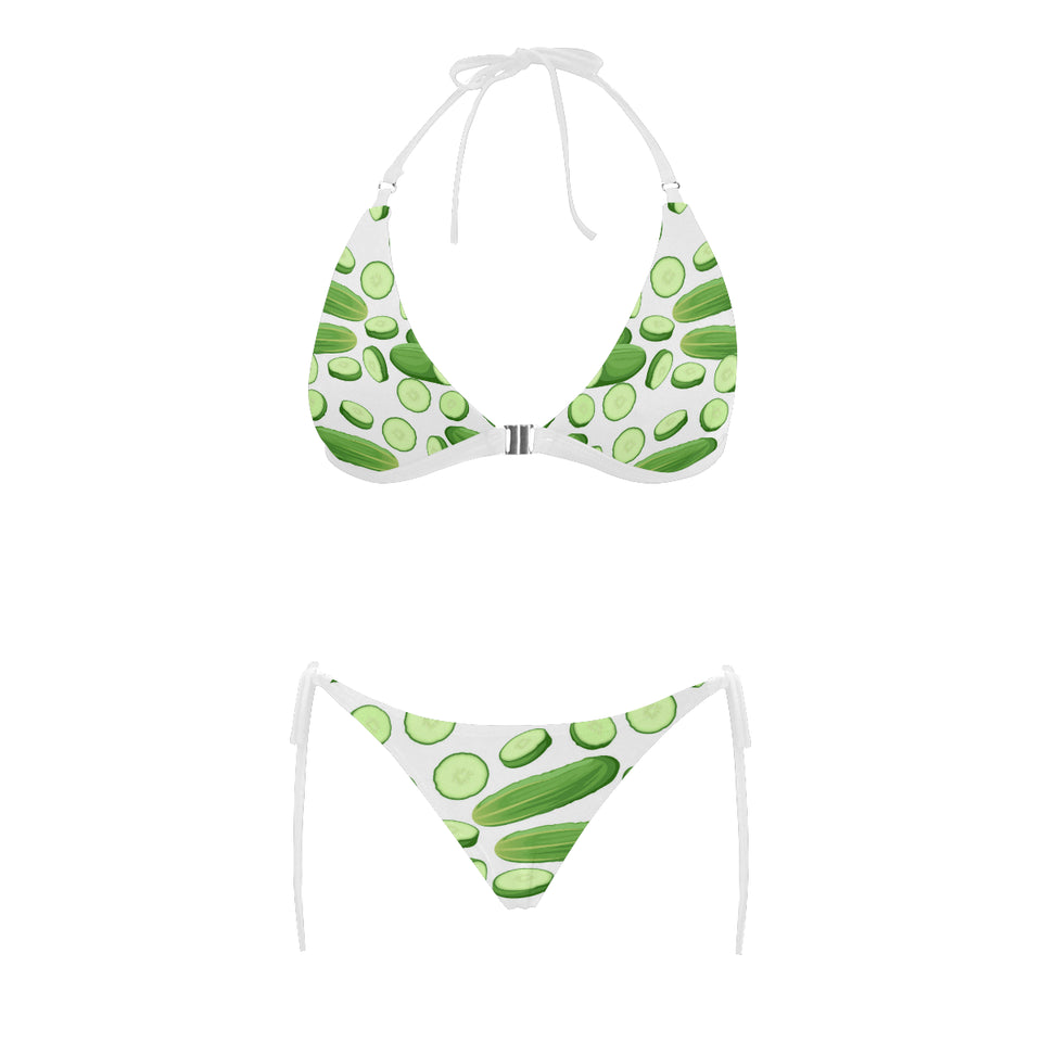 cucumber whole slices pattern Sexy Bikinis Two-Piece Swimsuits