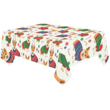 Corgi Christmas Pattern Tablecloth