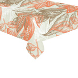 Cocoa beans Cocoa tree pattern Tablecloth