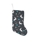 unicorn rainbows moon clound star pattern Christmas Stocking