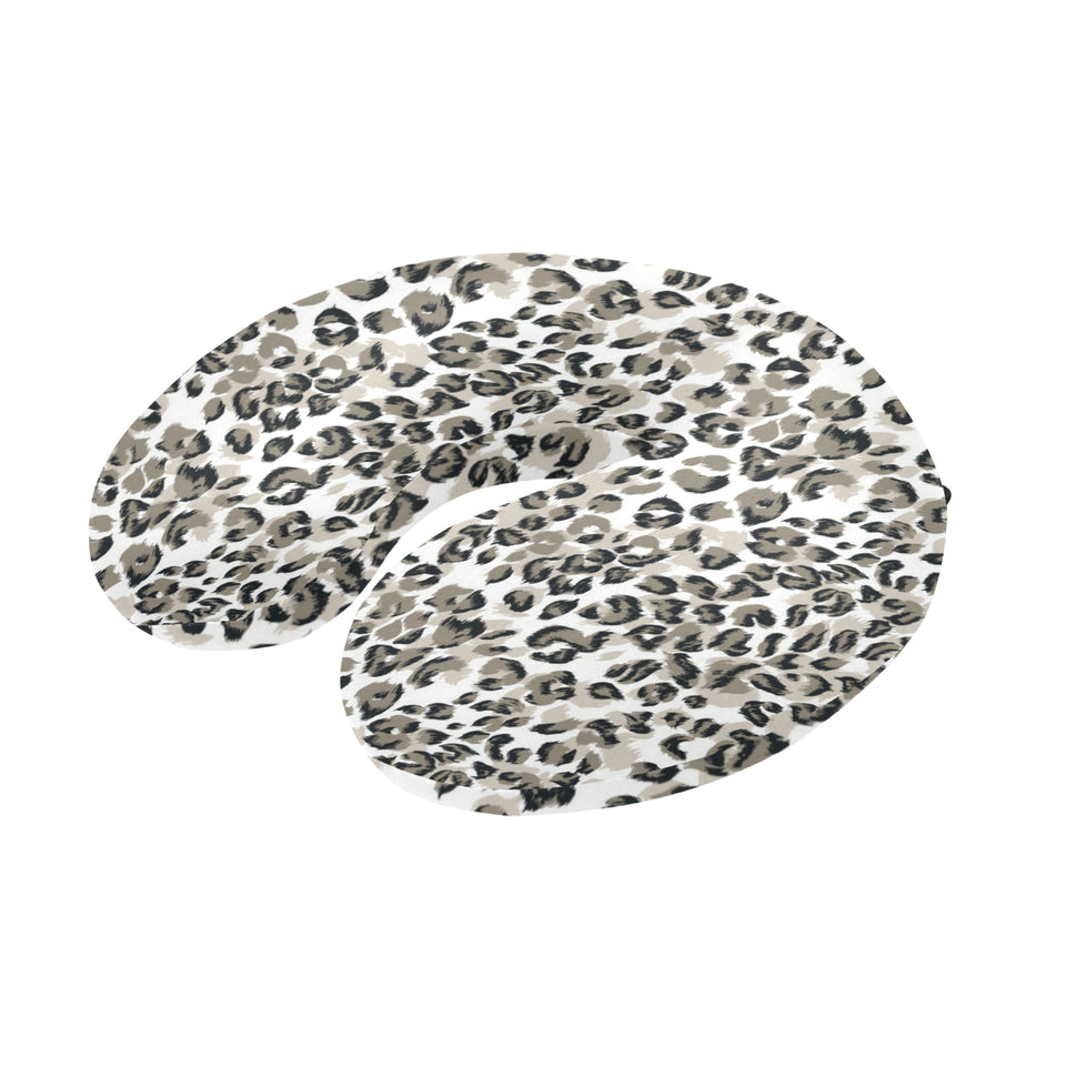 Leopard skin print pattern U-Shaped Travel Neck Pillow