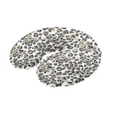 Leopard skin print pattern U-Shaped Travel Neck Pillow
