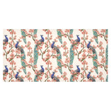 Peacock tropical flower pattern Tablecloth