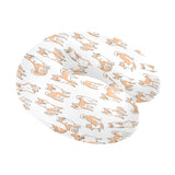 shiba inu dog pattern U-Shaped Travel Neck Pillow