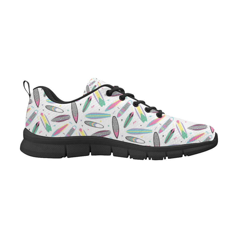 Surfboard Pattern Print Design 04 Women's Sneaker Shoes