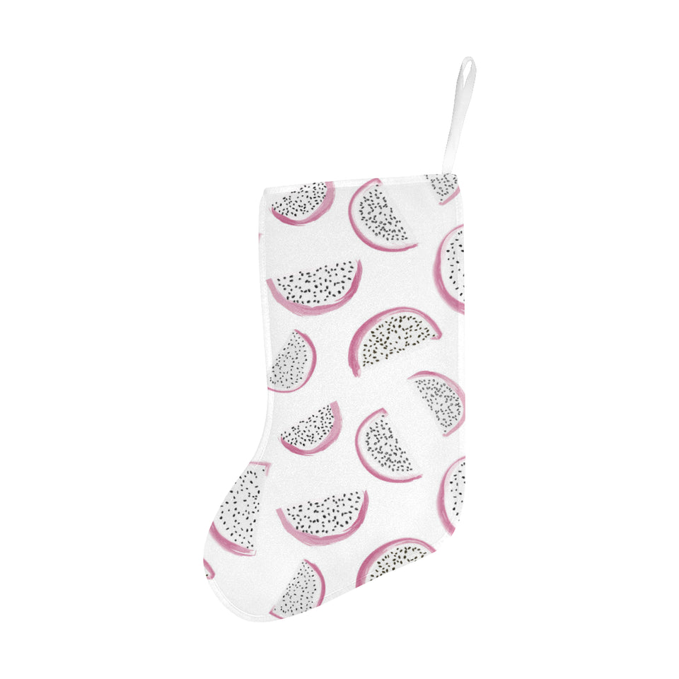 dragon fruit pattern Christmas Stocking