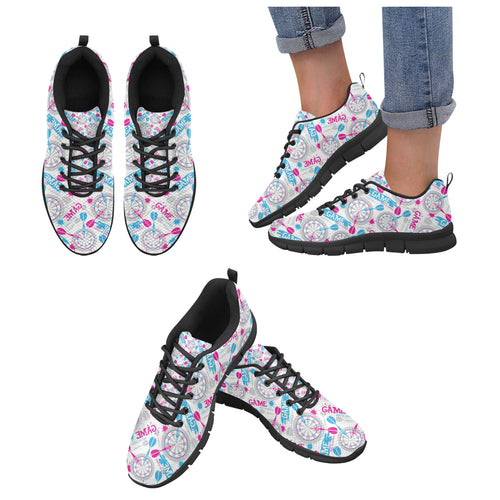 Darts Pattern Print Design 01 Women's Sneaker Shoes